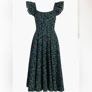 Hill House Daphne Dress in Midnight Garden